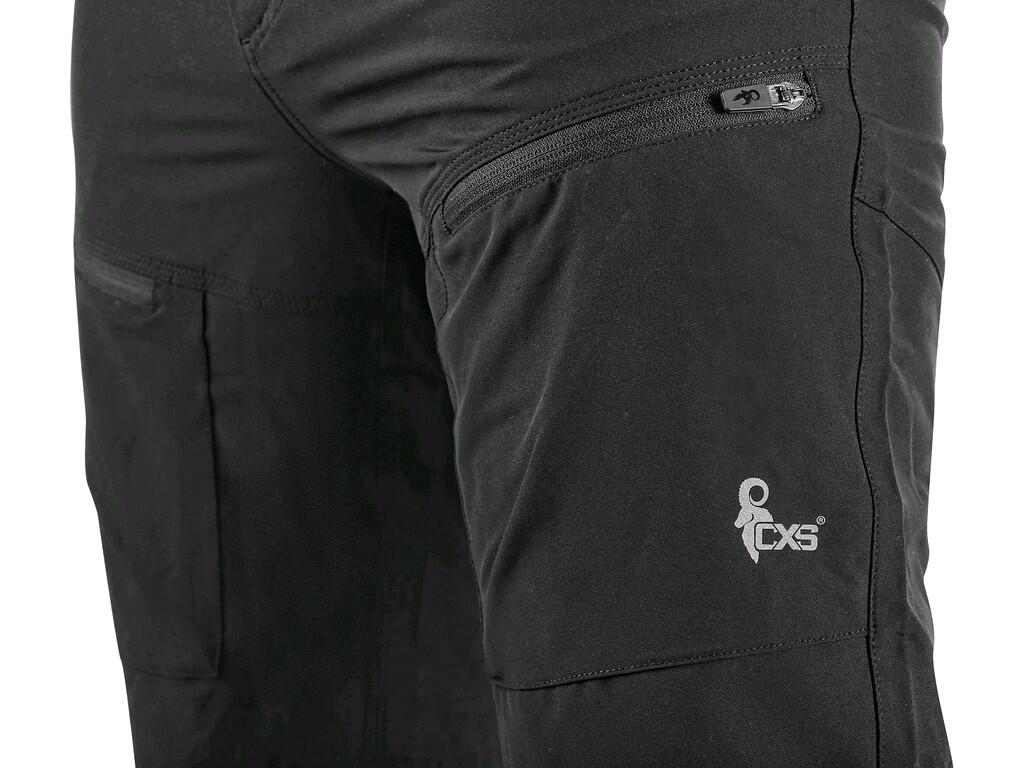 Kraťasy CXS DIXON, pánske, čierne